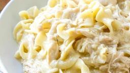 Creamy Chicken Fettuccine Alfredo